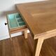 Table chêne brut vintage