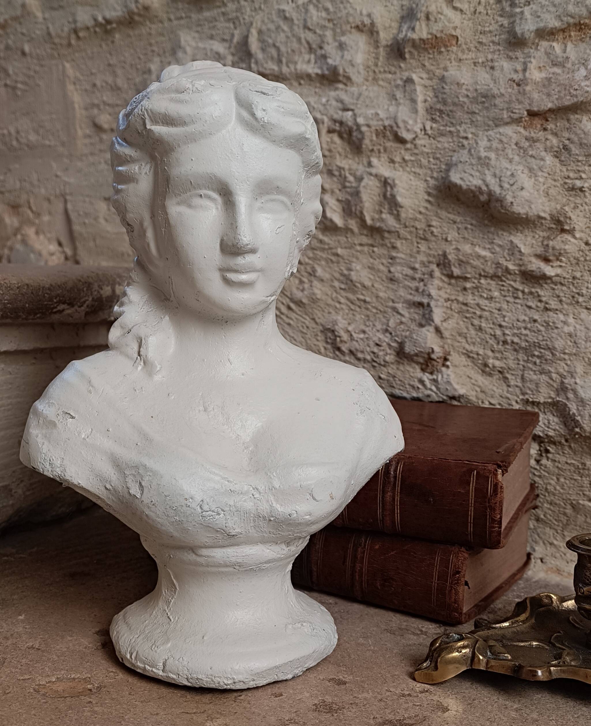 Bust of a young woman