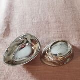 Nut cracker in silver metal