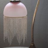 Bronze lamp glass beads