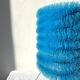 Table lamp, blue brush, rare vintage IKEA, model LYSBOJ, avant-garde design