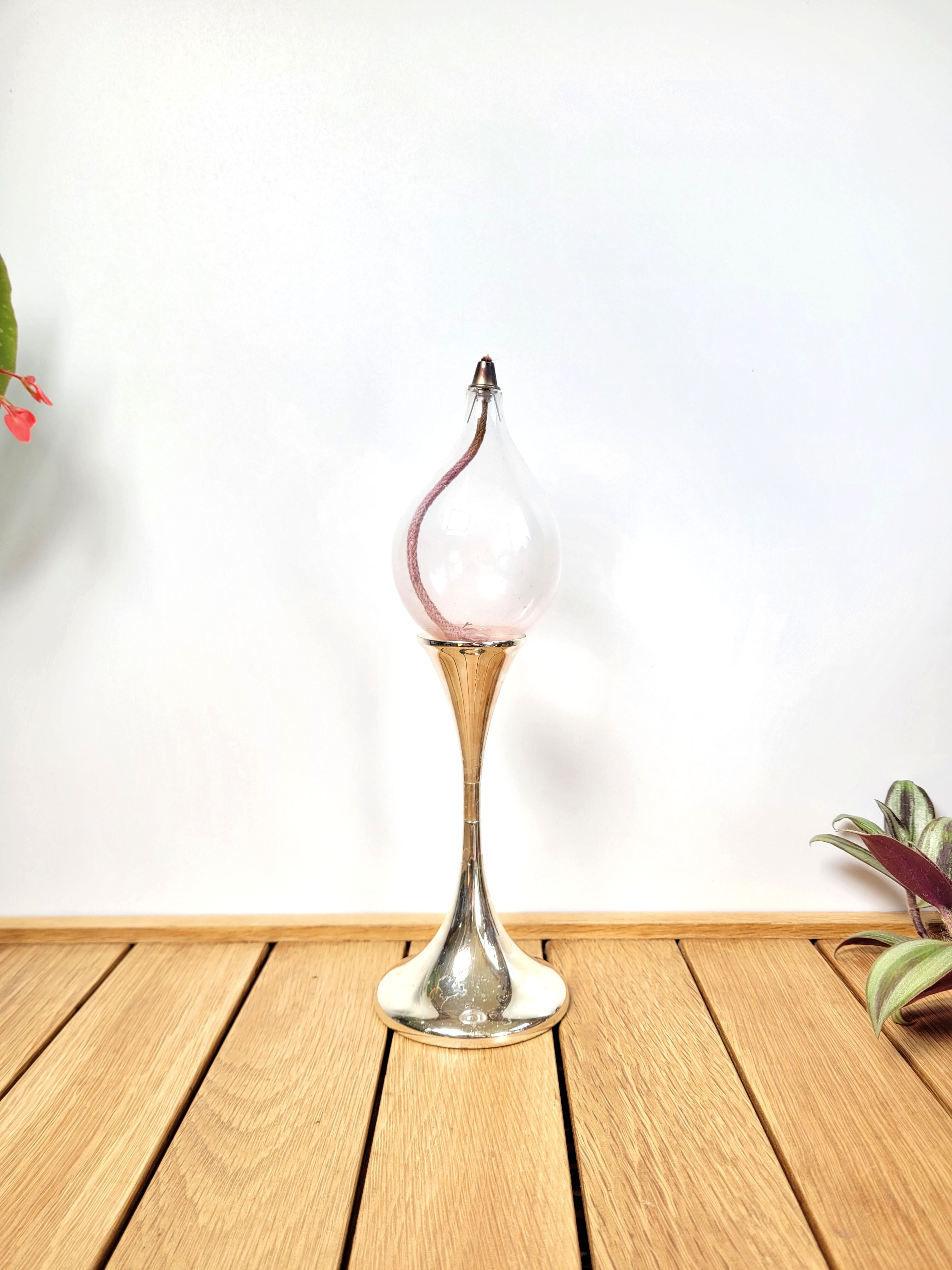 Oil lamp F Andersen W Germany