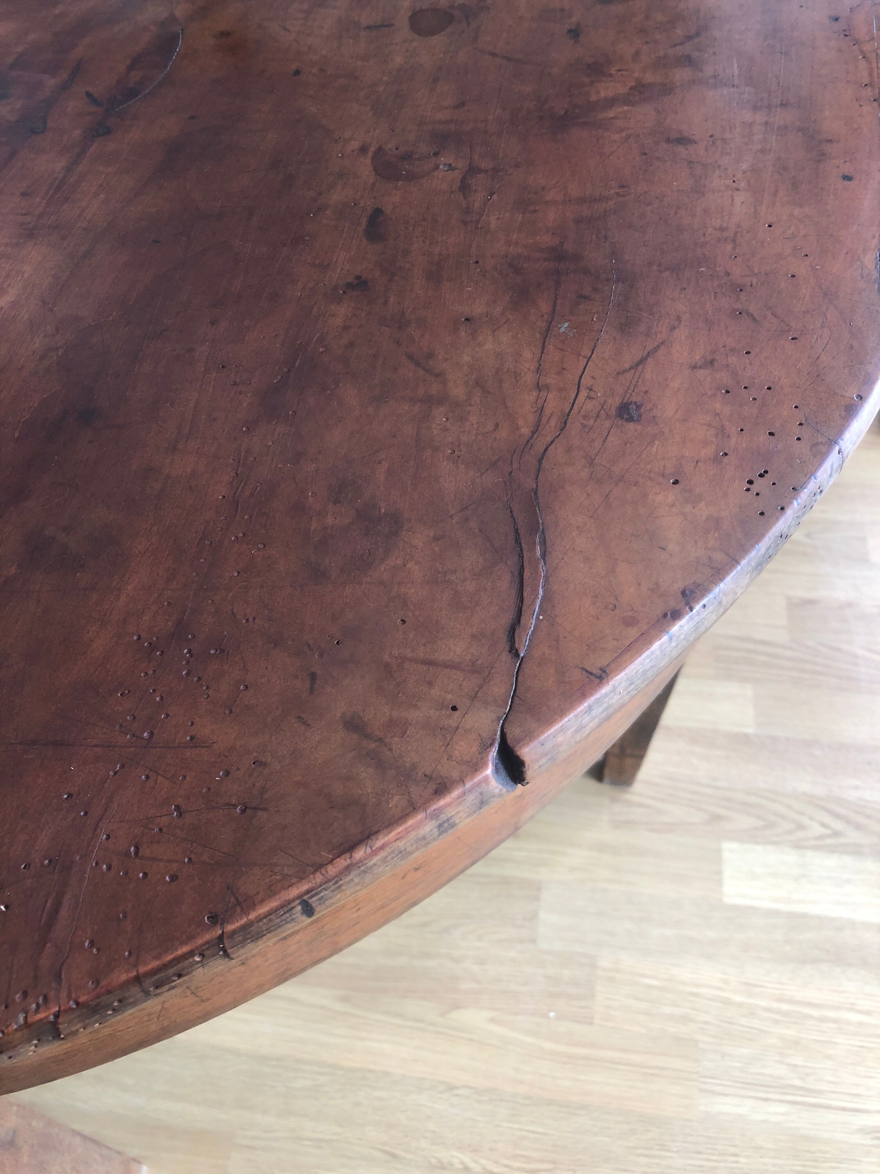 Half moon table