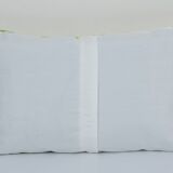 12" x 20" yellow ikat pillow cover, accent pillow ikat fabric central asian tajik ikat