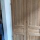 Pair of old XIX pine doors