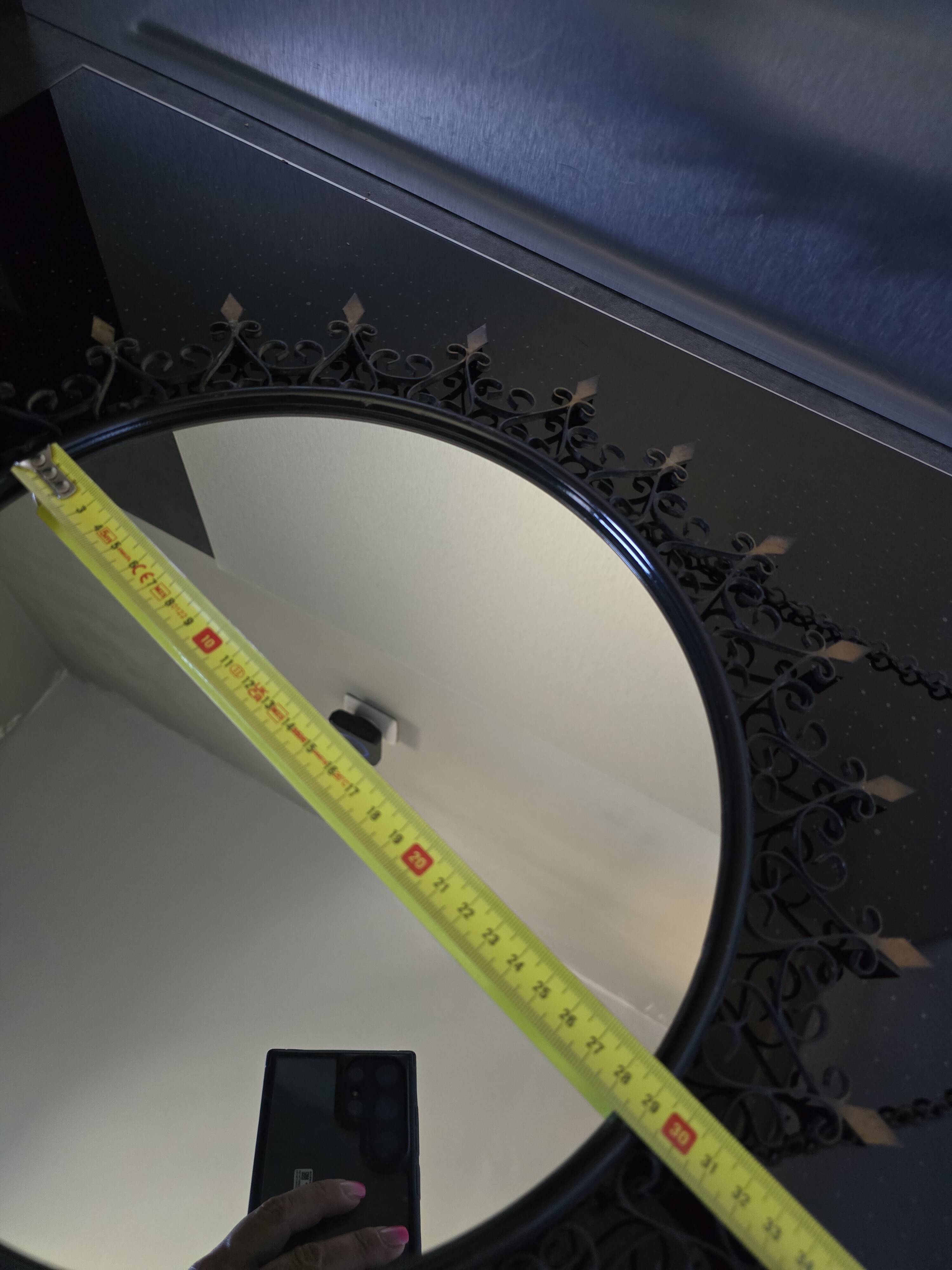 Authentic Sun Mirror Chaty Vallauris – Wrought Iron – 1950s/60s Era