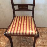 Suite de 5 chaises de table