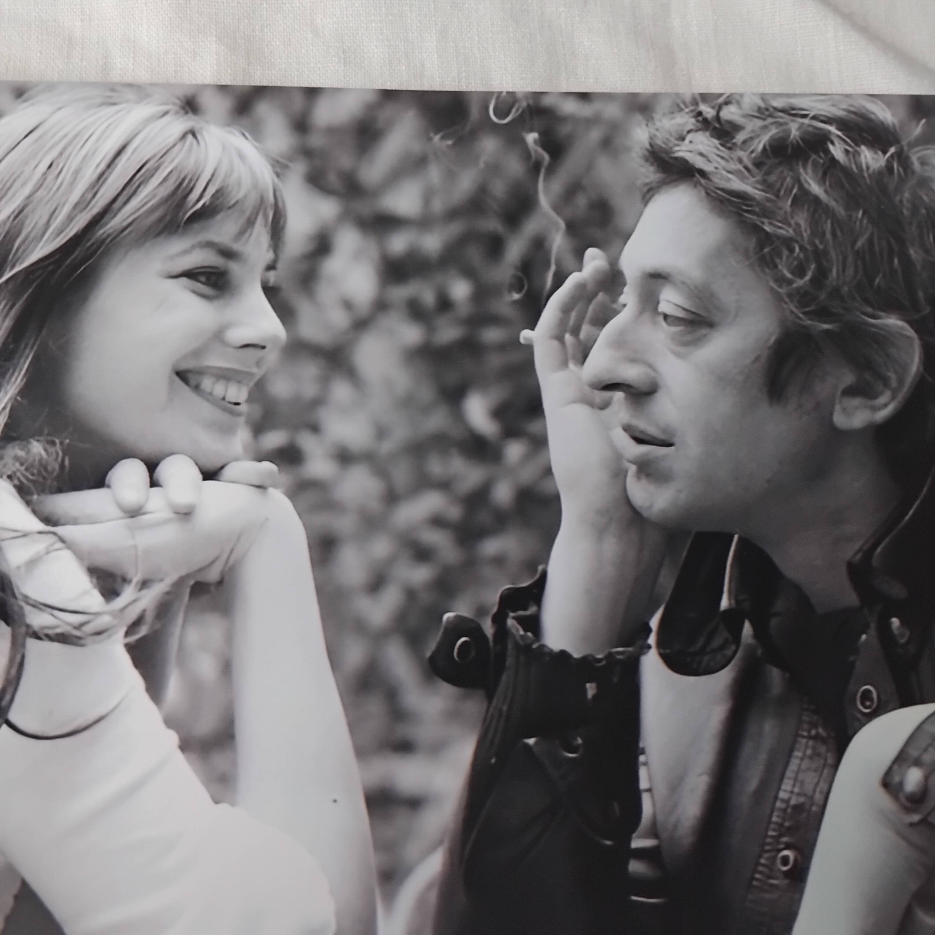 Photo Kodak Jane Birkin et Gainsbourg