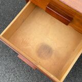 Vintage 1950s 3-drawer desk