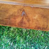 Commode ancienne Empire, plateau en marbre