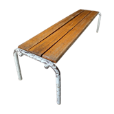 Vintage school bench