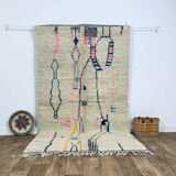 Handmade Moroccan Berber rug 260 x 150 cm