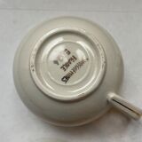 Sarreguemines earthenware coffee cups