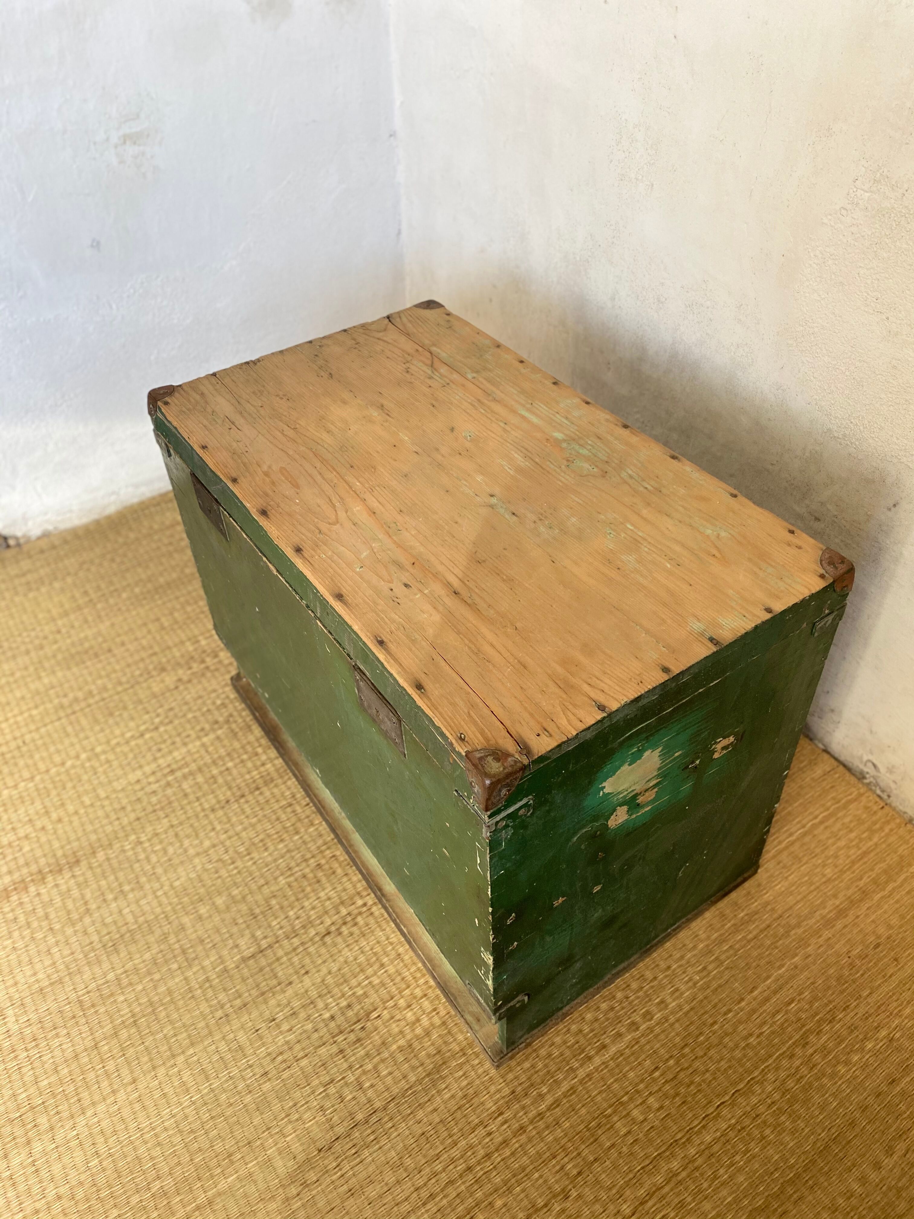 Wooden chest