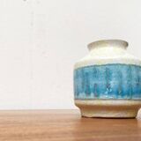 East German pottery vase from the GDR mid-century Strehla Keramik, 1960s.