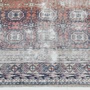 Tapis persan classique rouge et bleu