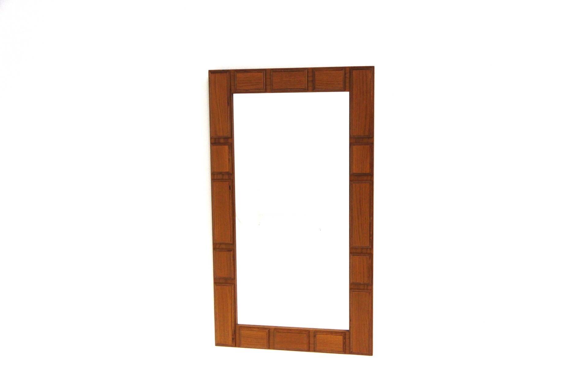 Scandinavian teak mirror Glas & Trä, Sweden, 1960, 120x68cm