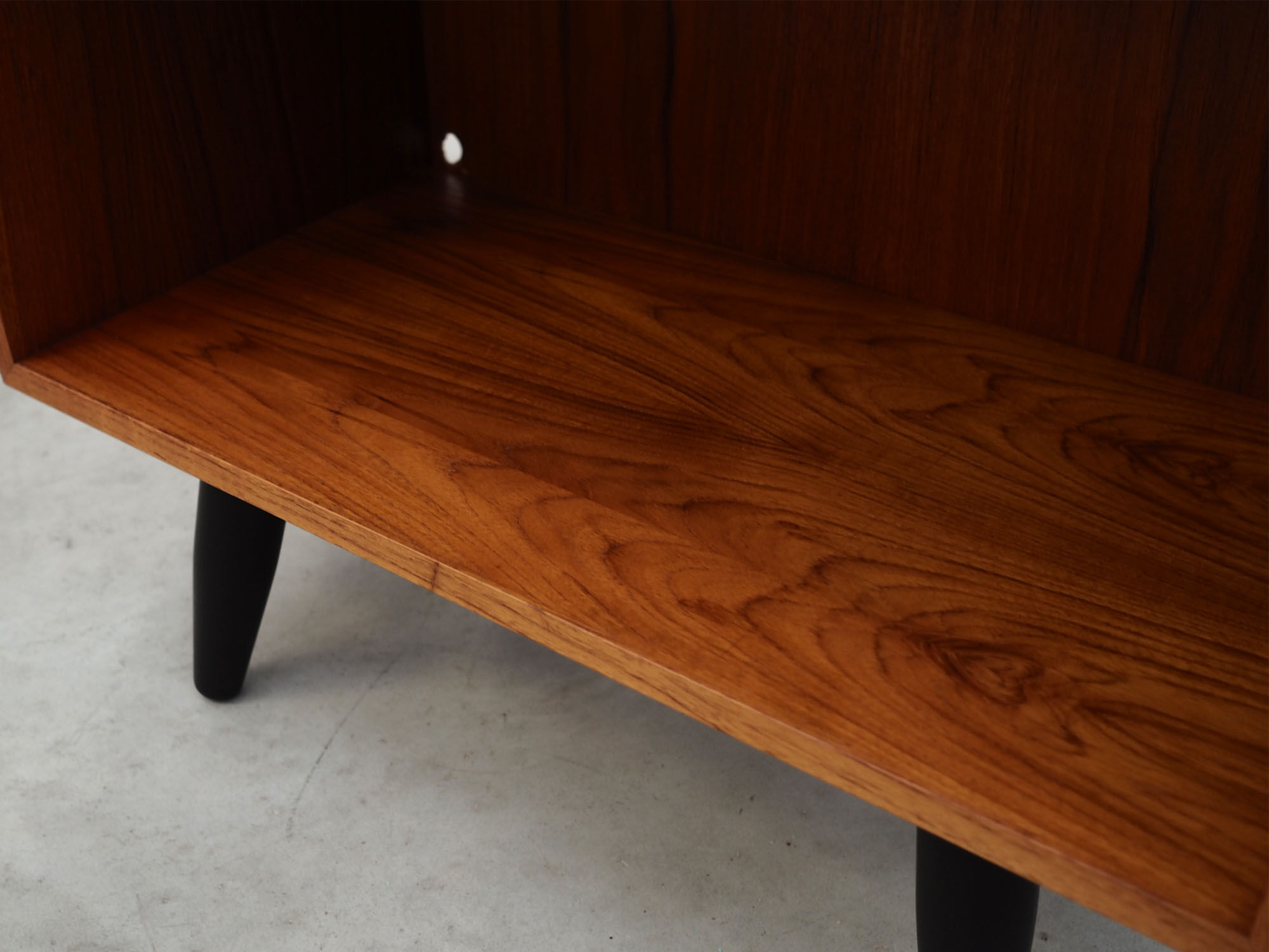 Teak bookcase, Danish design, 70's, production: Denmark