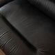 Italian Leather and Chrome Lounge Chairs, 1980s, Set of 3