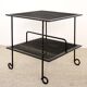 1950s metal side table