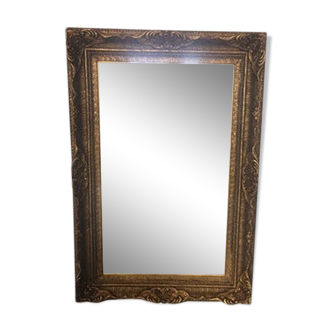 Old gold mirror 92cm x 62cm