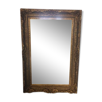 Miroir ancien doré 92cm x 62cm