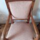 Fauteuil Empire noyer