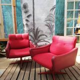 Pair of swivel chairs