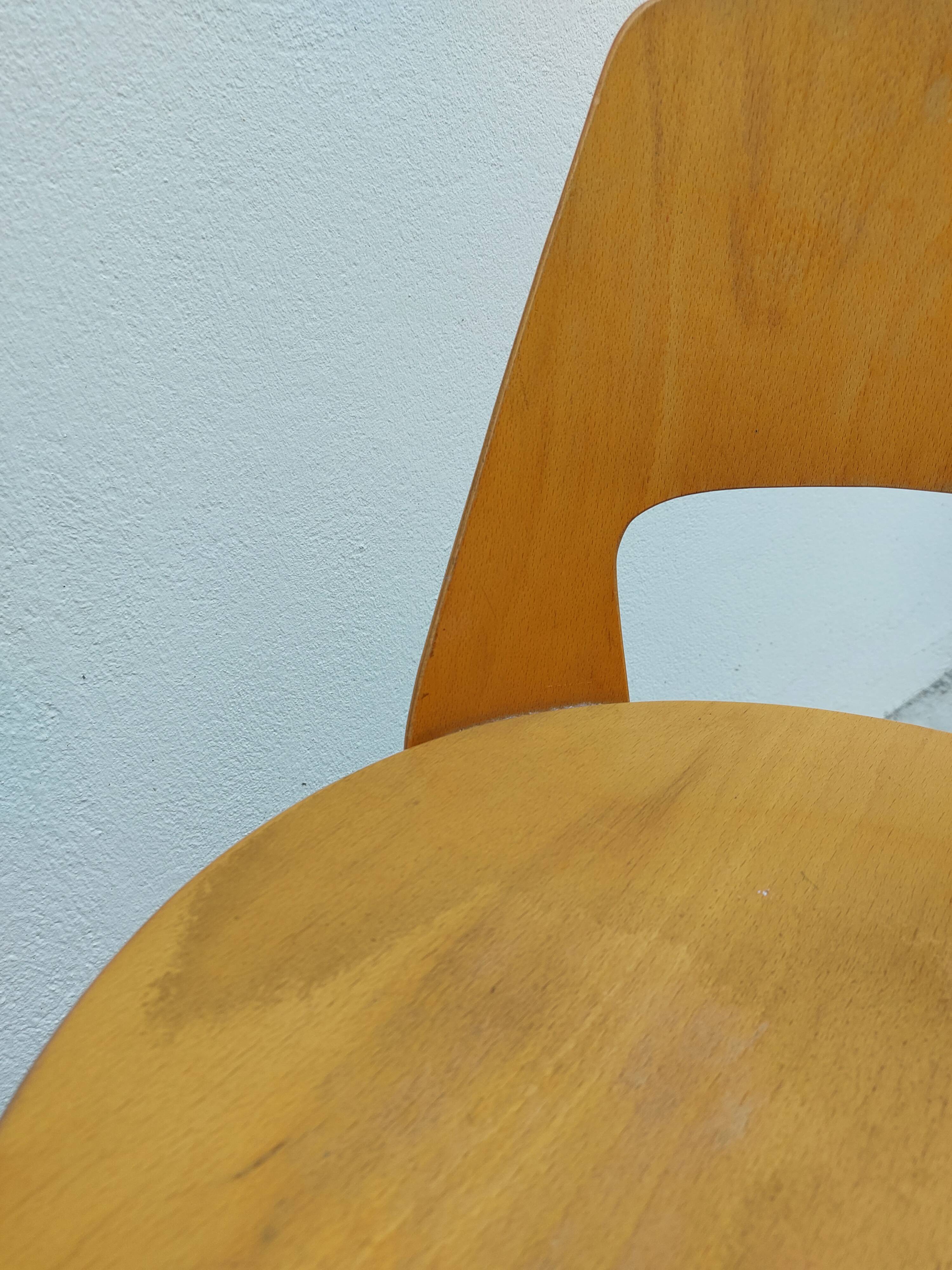 Baumann chair signed model Montor 1950