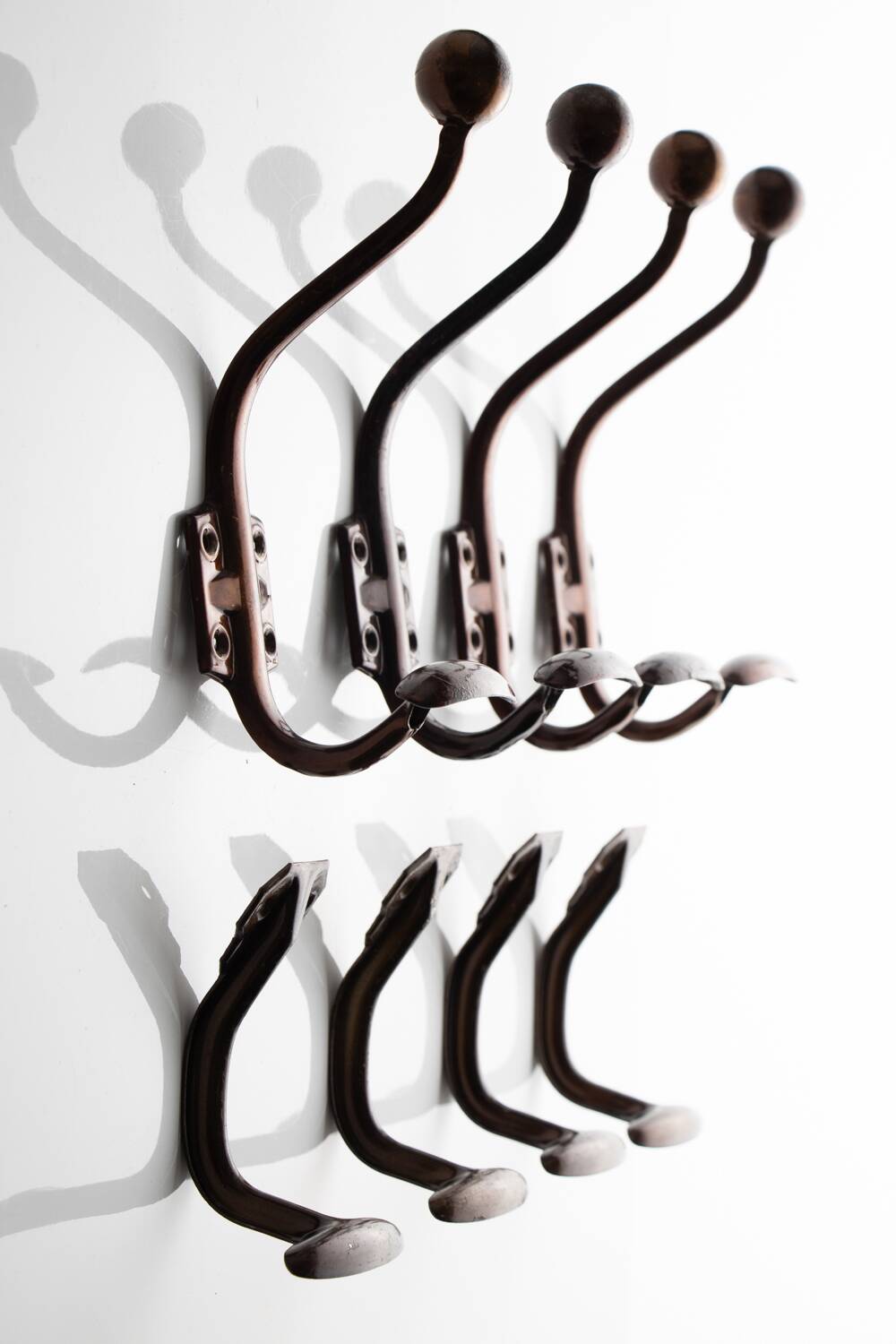 Set of vintage coat hooks
