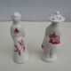 Salt and pepper shakers, ceramic Churchill England