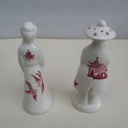Salt and pepper shakers, ceramic Churchill England