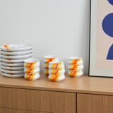 Serving set, Italian design, 1970s, made in Italy