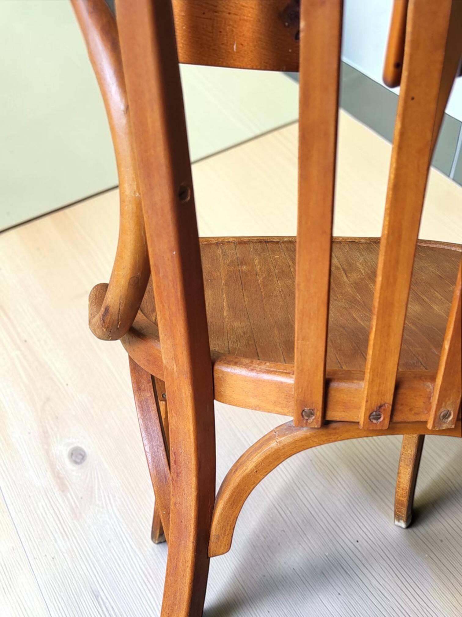 Fauteuil Baumann n° 21 1950's