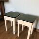 Tabourets bois et formica