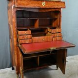 Precious wood secretary, Louis XV – Late 18th century
