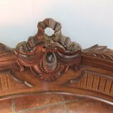 Oak pediment