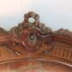 Oak pediment