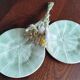 Duo de petites assiettes barbotine