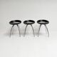 3 tabourets Magis Lyra par Sigurdur Thorsteinson, années 1990