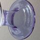 ensemble de 6 verres à pied couleur lilas