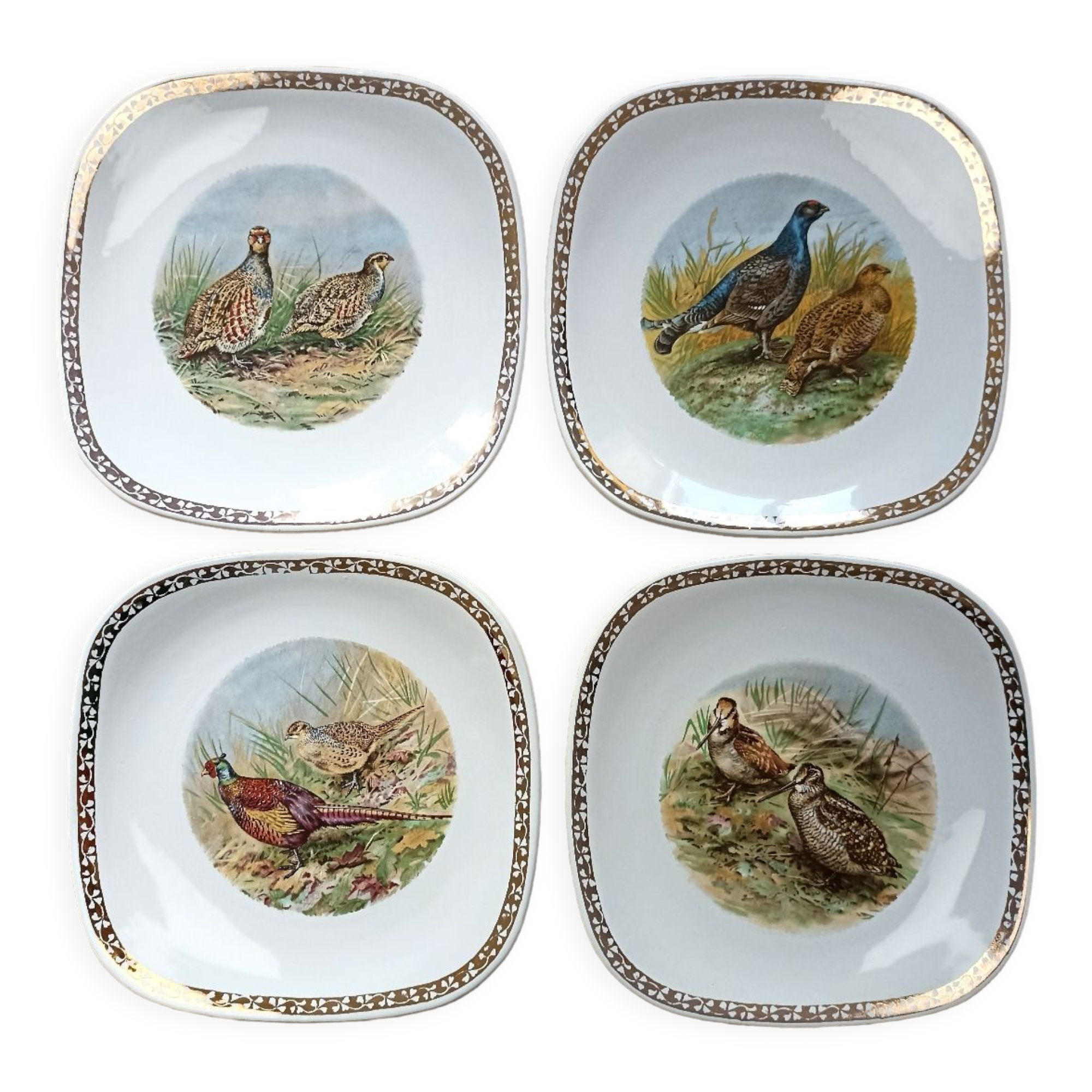 Longchamp game plates