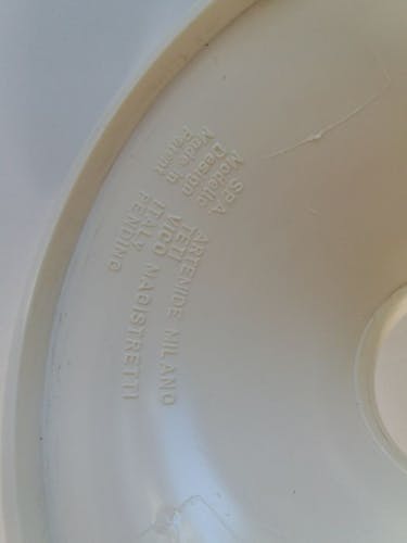 Pair of wall lamps Artemide "Teti" Vico Magistretti