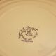 Set of 2 plates in Iron Earth SG model Fleurs des Champs
