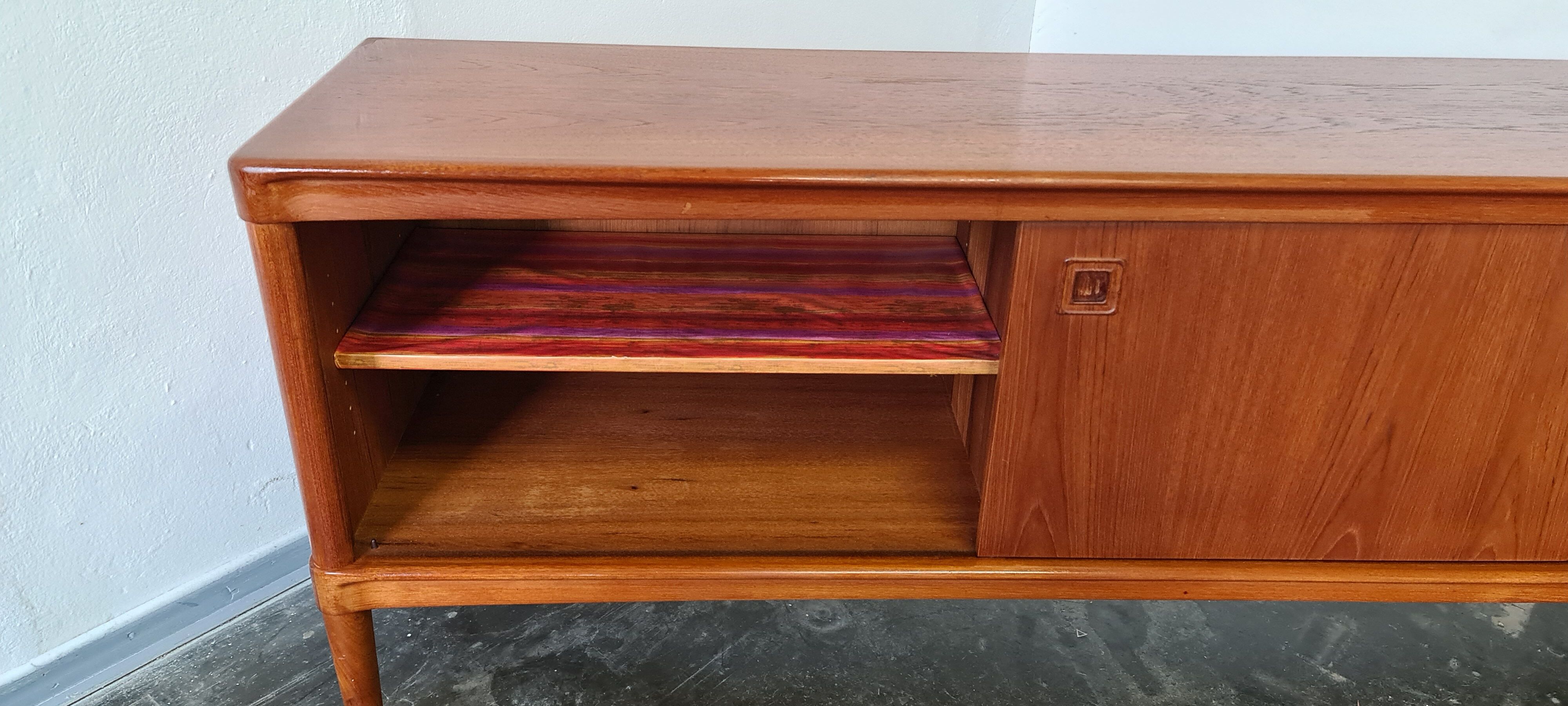 Vintage Danish design teak sideboard by Bramin