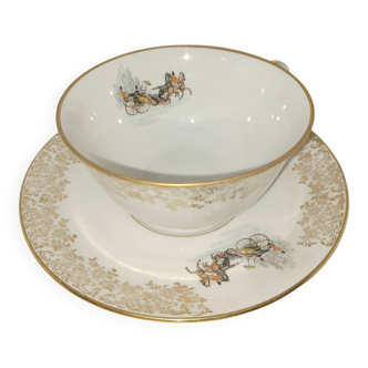 LF porcelain tea cup