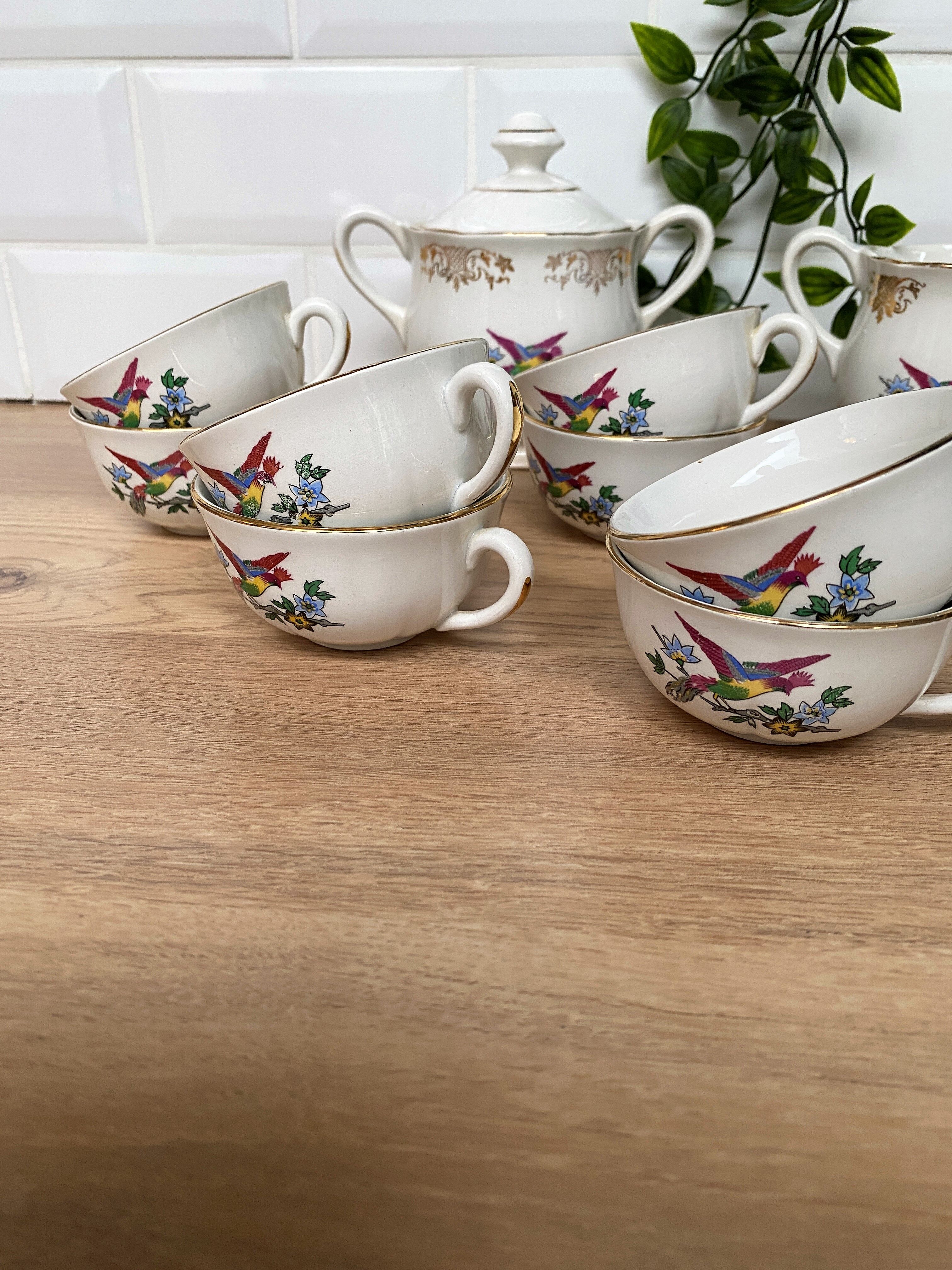 Earthenware coffee service