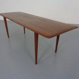 Teak Coffee Table by Peter Hvidt & Orla Mølgaard-Nielsen for Cado, 1960s