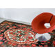 Tapis vintage rose kilim rug 170x280cm