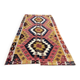 Oversize Handwoven Kilim Rug